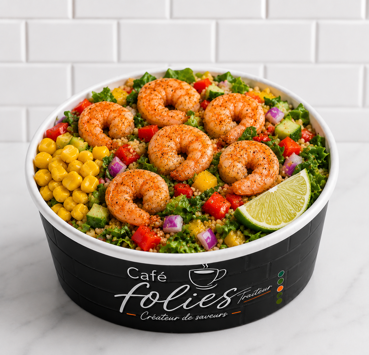 Crevettes Paprika & Lime