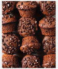 Muffin double chocolat maison